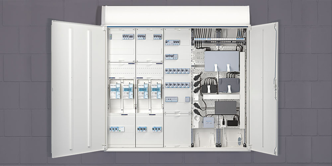 Technikzentrale bei Elektro Baumann in Waltershausen OT Schwarzhausen