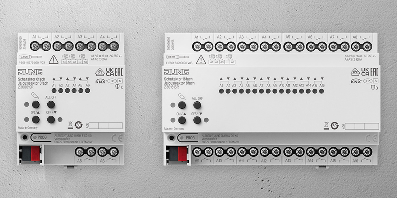 KNX Schalt- und Jalousieaktoren bei Elektro Baumann in Waltershausen OT Schwarzhausen