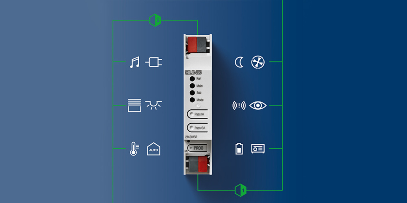 KNX Bereichs- und Linienkoppler bei Elektro Baumann in Waltershausen OT Schwarzhausen