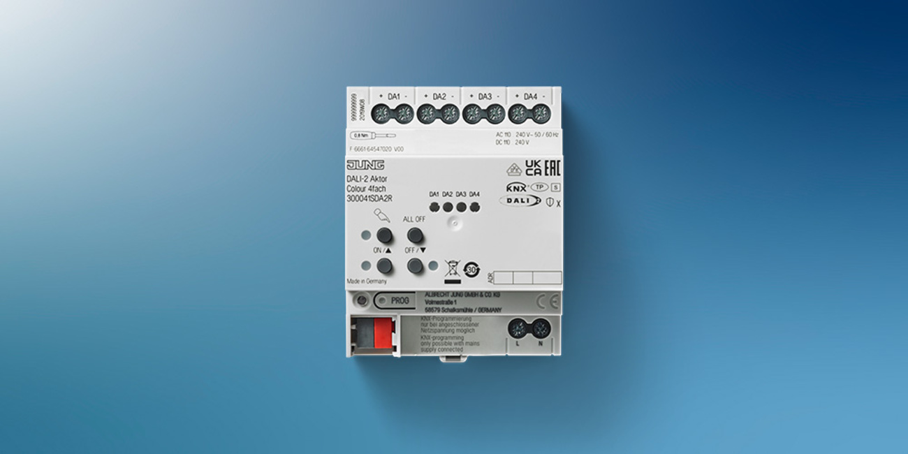 KNX DALI 2 Gateway Colour bei Elektro Baumann in Waltershausen OT Schwarzhausen